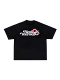 Heal Yourself Black Unisex Organic Cotton T-shirt