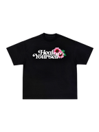 Heal Yourself Black Unisex Organic Cotton T-shirt